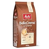 Melitta BellaCrema La Crema Ganze Kaffee-Bohnen 1kg, ungemahlen, Kaffeebohnen für...