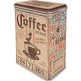 Nostalgic-Art Retro Kaffeedose, 1,3 l, Coffee Sack – Geschenk-Idee für Kaffee-Fans, Blech-Dose...