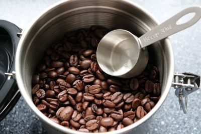 Kaffeedose 1 kg - Kaffeedose mit Kaffeebohnen